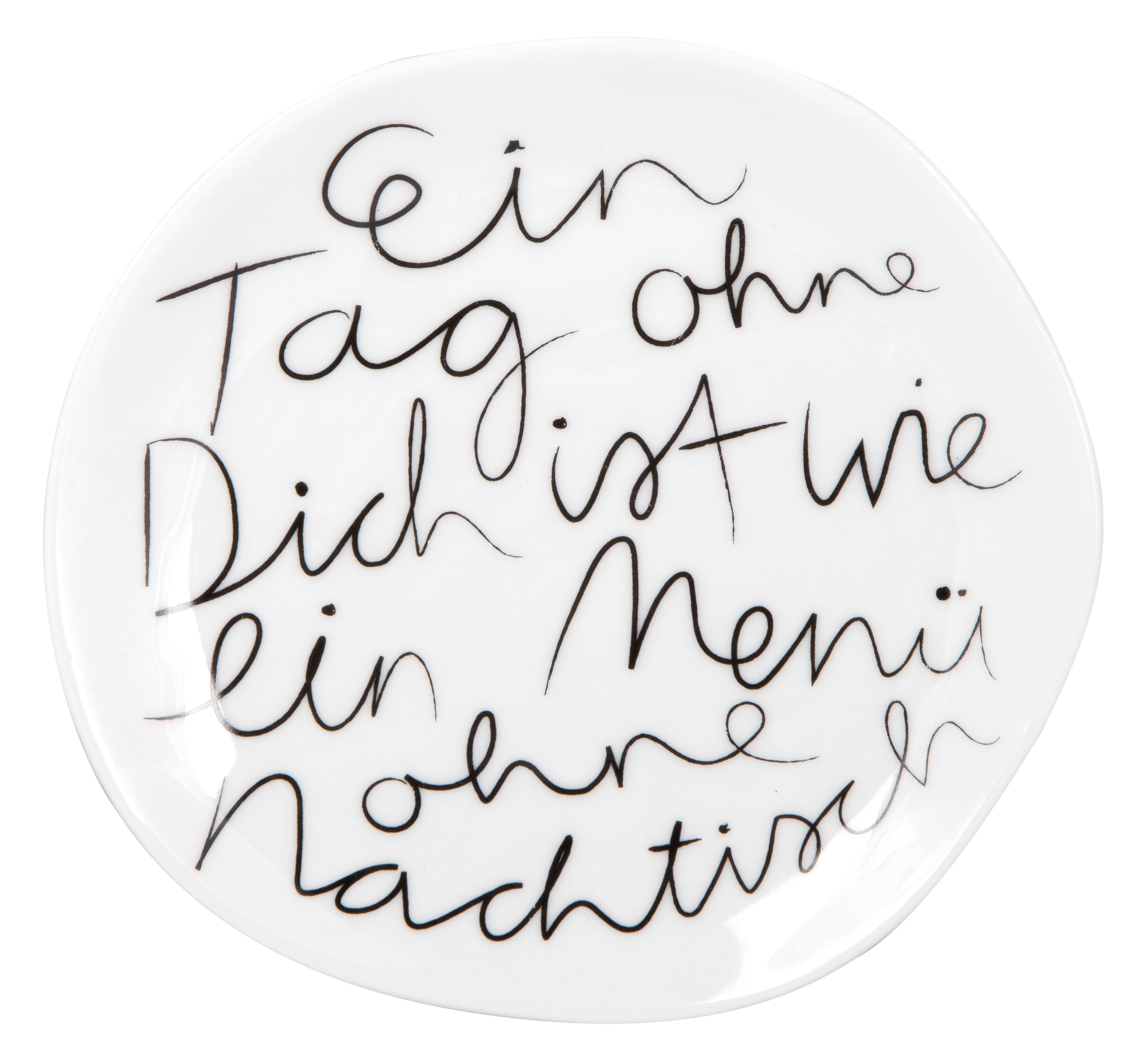 räder Mix & Match Teller klein Ein Tag ohne dich 14cm - Produktbild 1