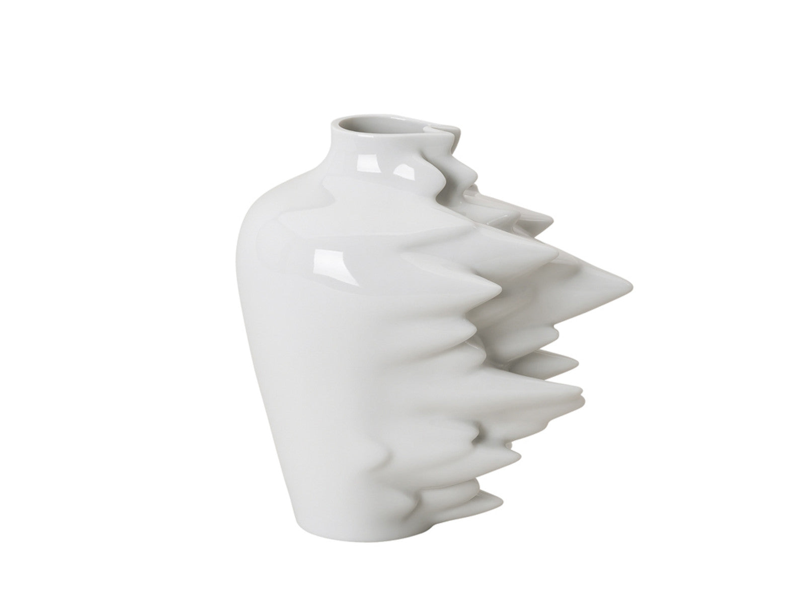 Rosenthal Fast Weiss Vase 14 cm Freisteller 2
