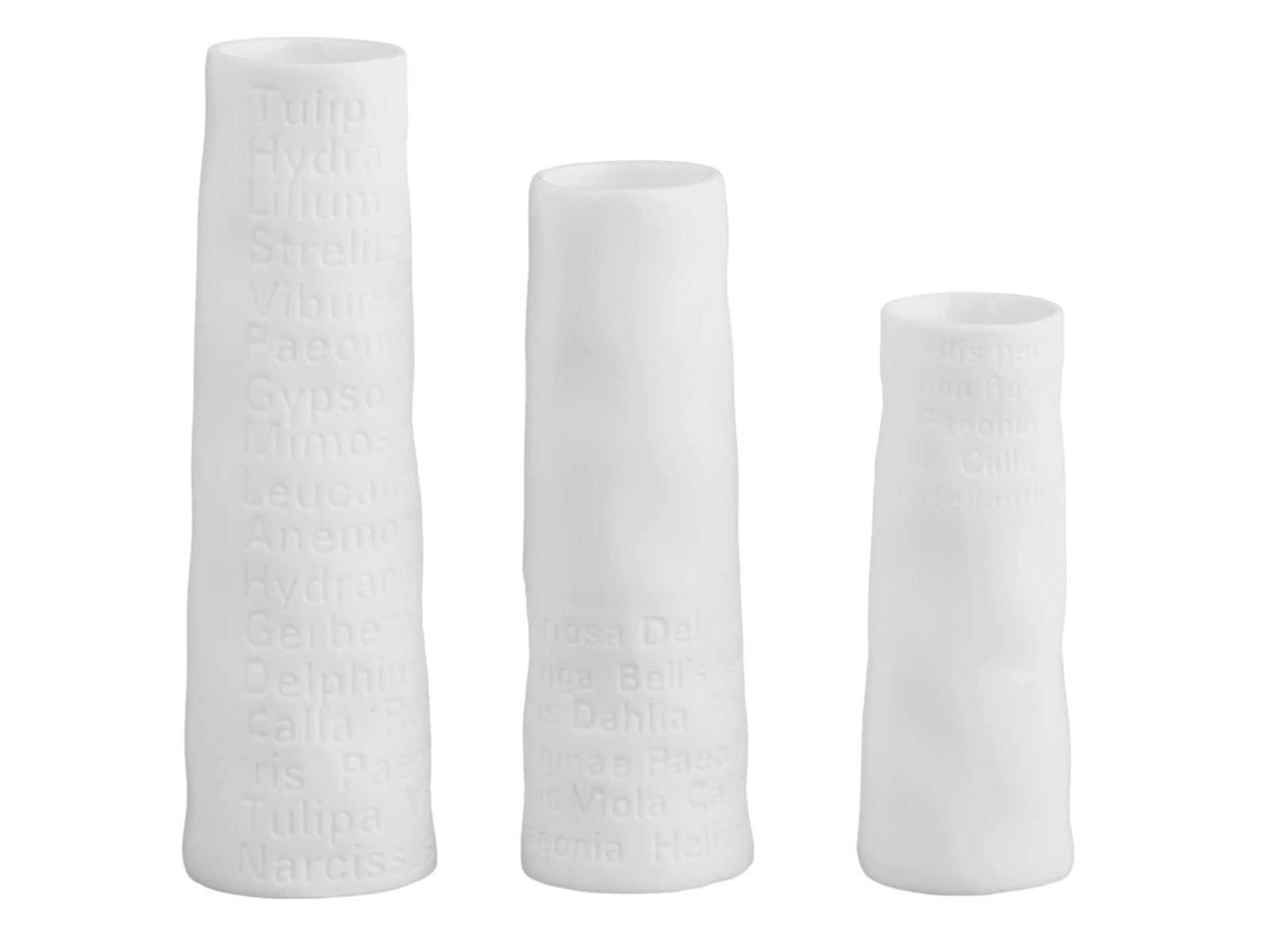 räder Raumpoesie Minivasen weiß Set3 - Produktbild 1