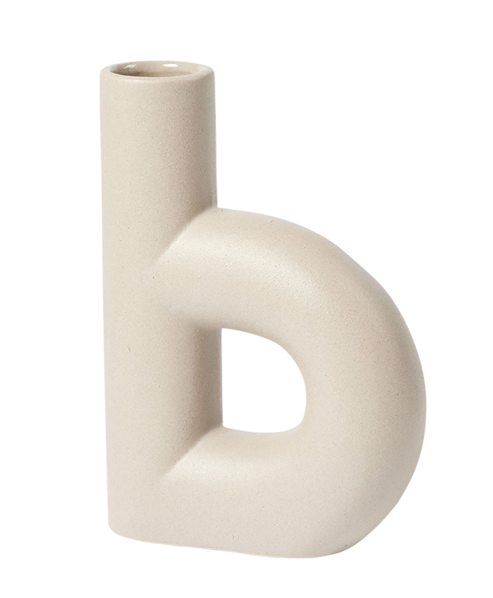 Broste Copenhagen Hector Vase B Dove Grey 4,5x13x19cm