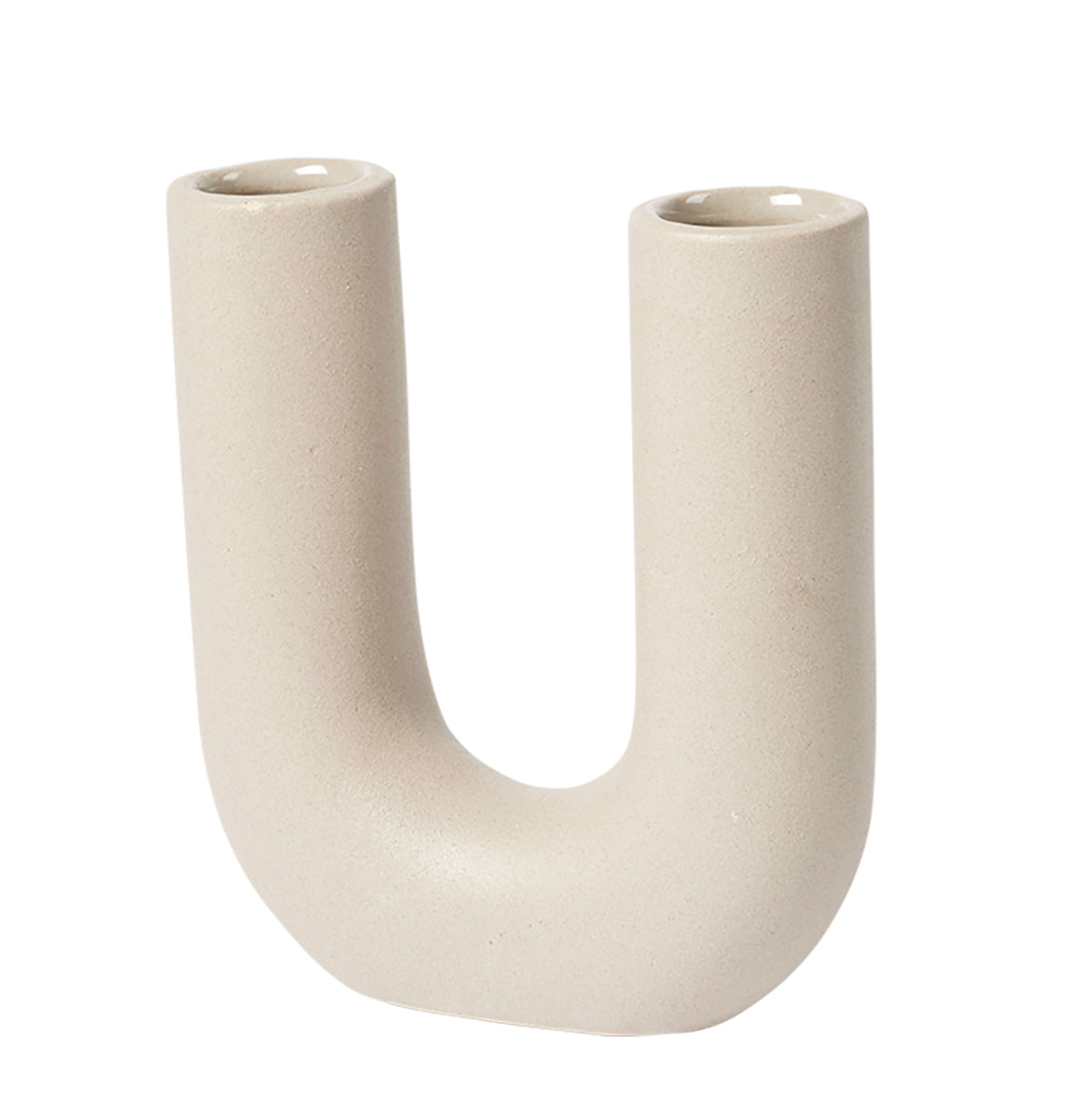 Broste Copenhagen Hector Vase U Dove Grey 4,5x14,5x16cm