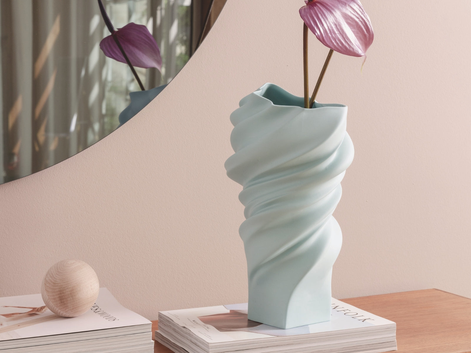Rosenthal Squall Mint Vase 15cm - Produktbild 3