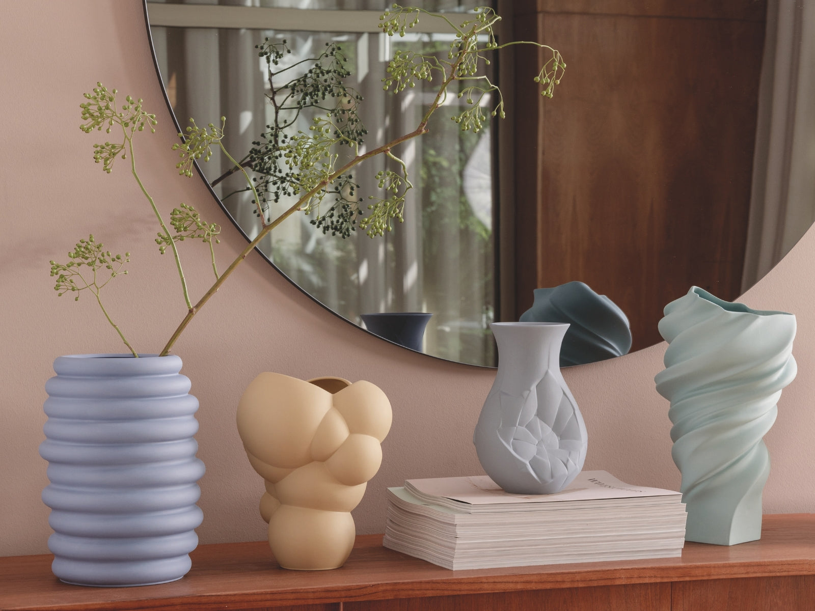 Rosenthal Node Sea Salt Vase 14cm - Produktbild 4