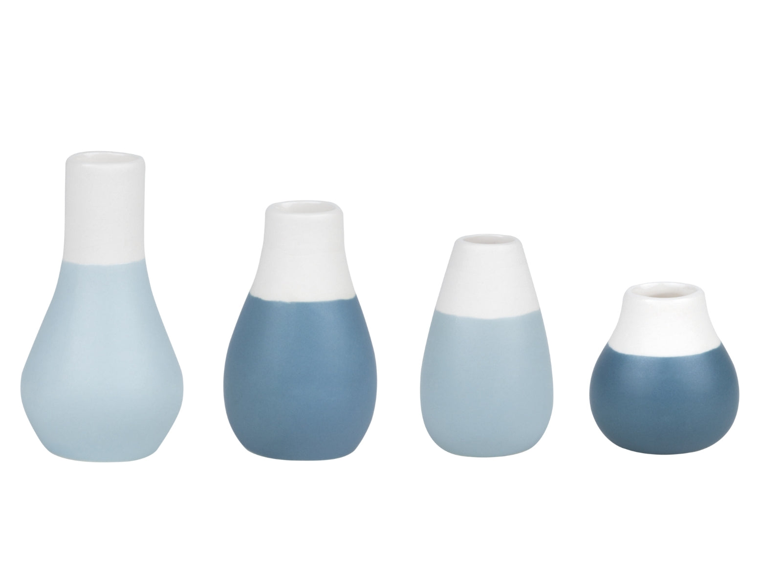räder Pastellvasen blau Set4 - Produktbild 1