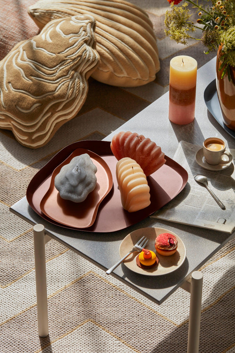 Broste Copenhagen HUNE Kuchengabel Titanium Mat Black 4tlg. Lifestyle 3