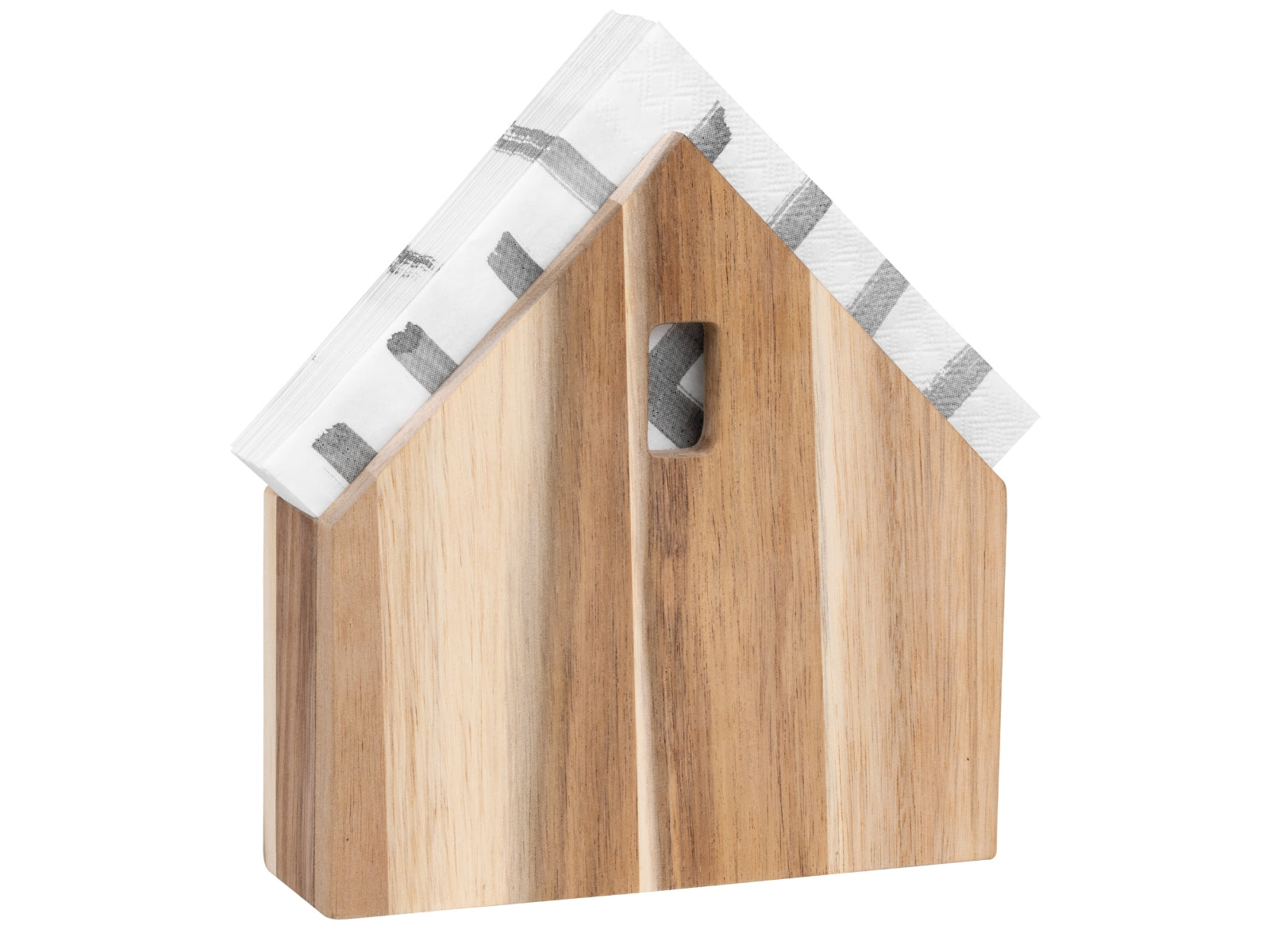 räder Serviettenhaus klein Akazie 16cm - Produktbild 1