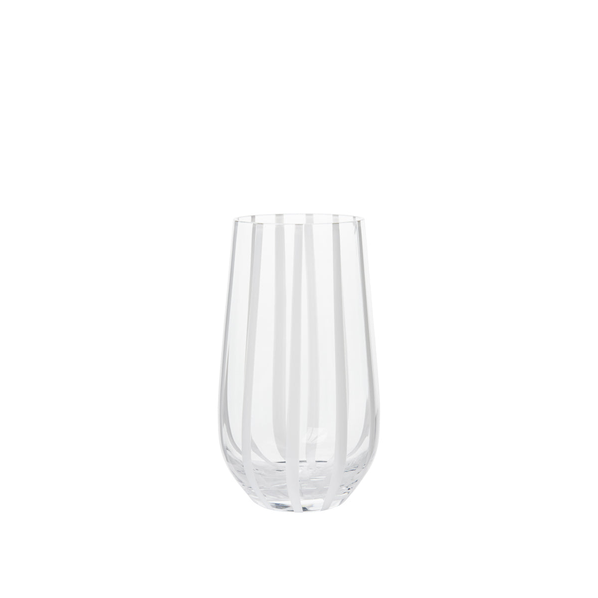 Broste Copenhagen Stripe Wasserglas 0,55l Freisteller 