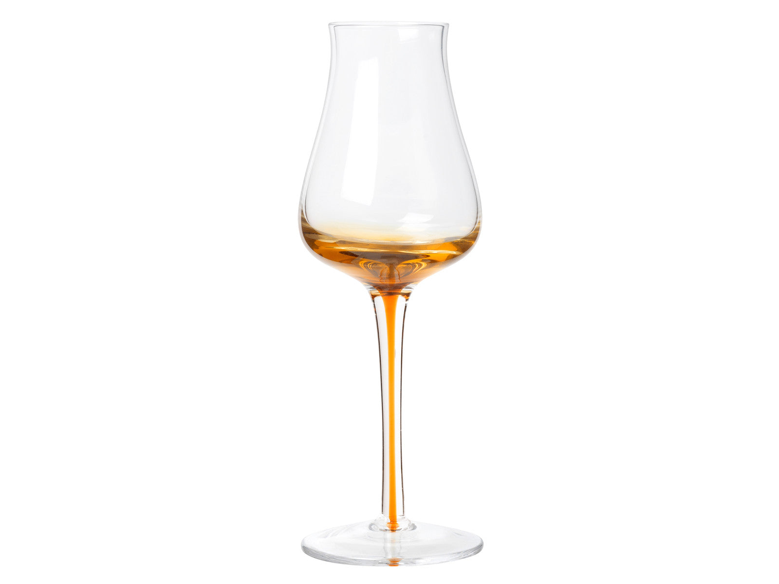 Broste Copenhagen AMBER Spirituosen Glas caramel 0,15l 4er Set Freisteller 1