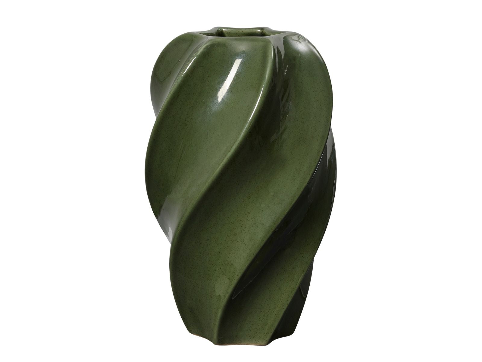 Broste Copenhagen Odette Vase hunter green 24cm - Produktbild 1