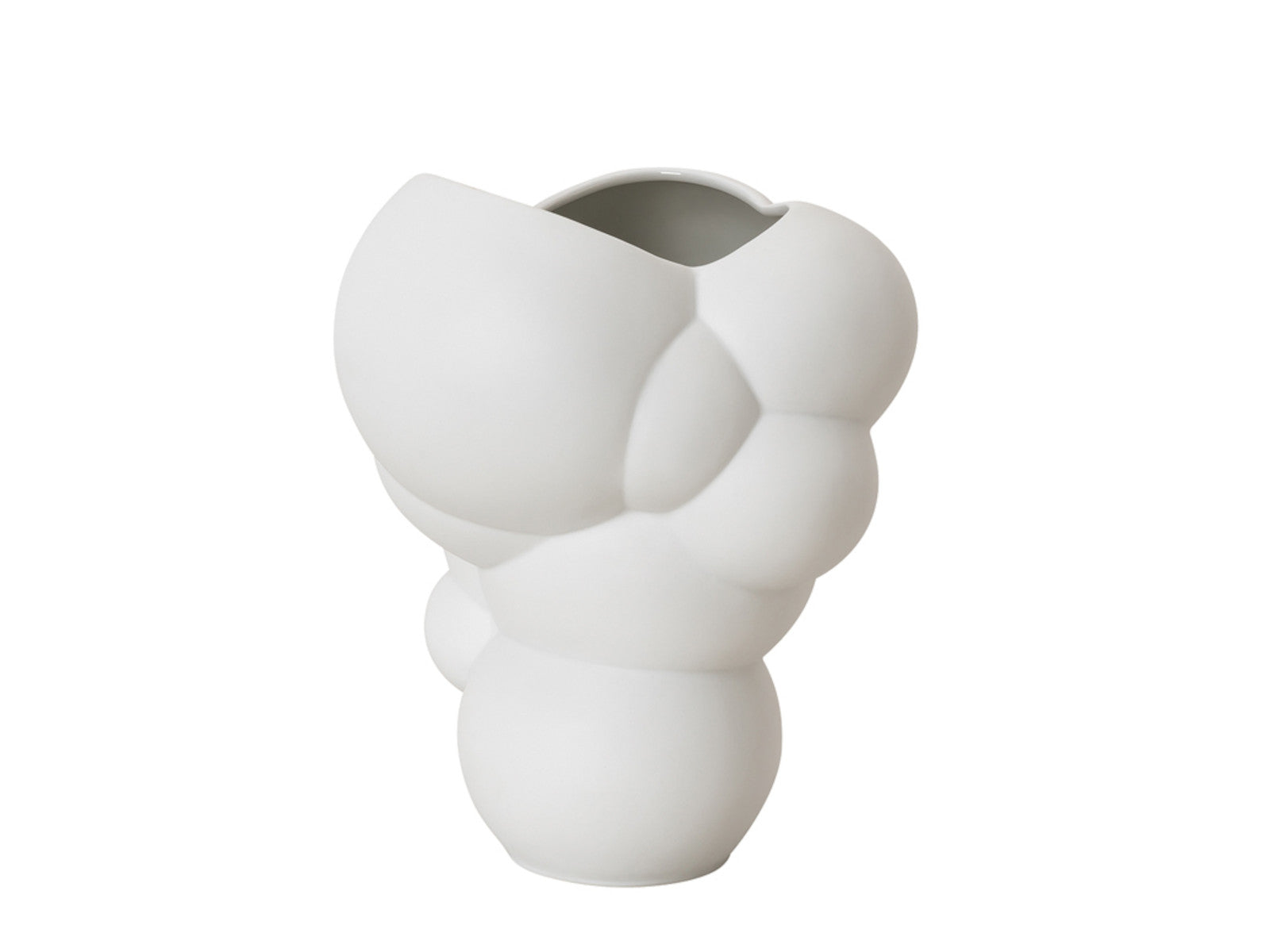 Rosenthal Skum Weiss matt Vase 14 cm Freisteller 1