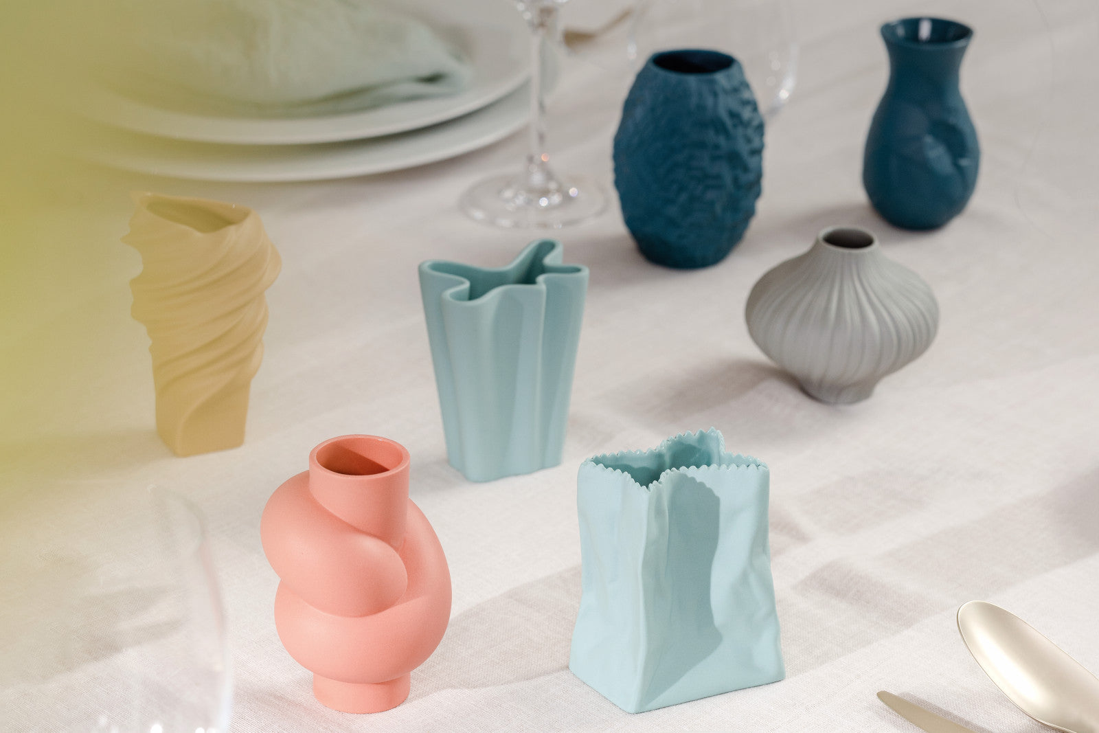 Rosenthal Tütenvase Mint 9cm Lifestyle