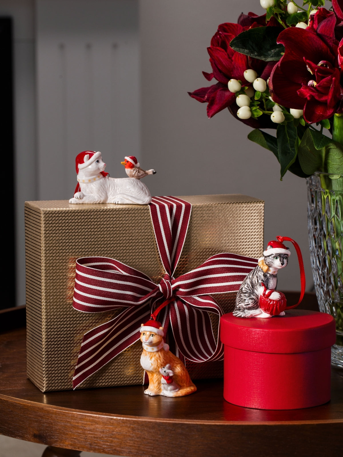 Villeroy & Boch Nostalgic Ornaments Ornamente Katzen 3tlg - Produktbild 2