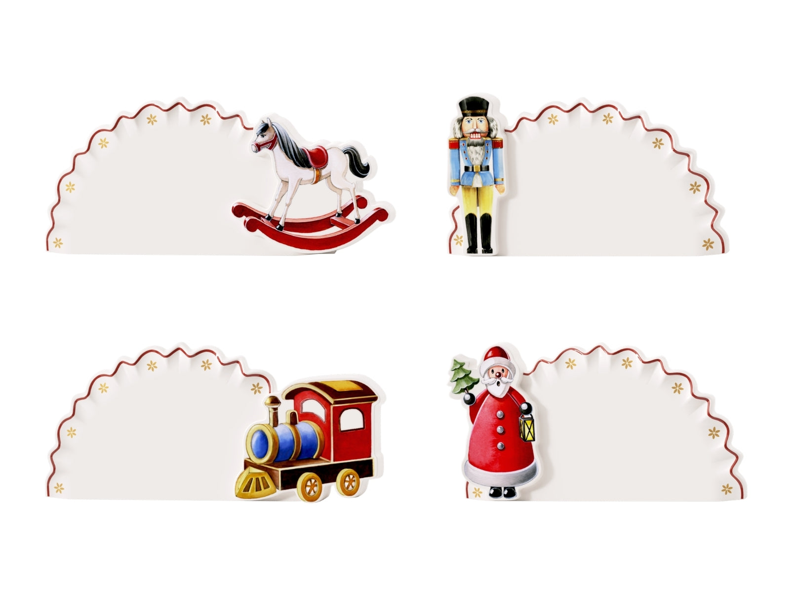 Villeroy & Boch Toy's Delight Tischkarten 11cm 4er Set - Produktbild 1