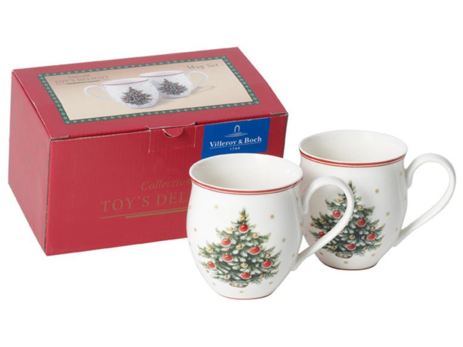 Villeroy & Boch Toy's Delight Becher mit Henkel Set 2tlg. Tanne Freisteller 1