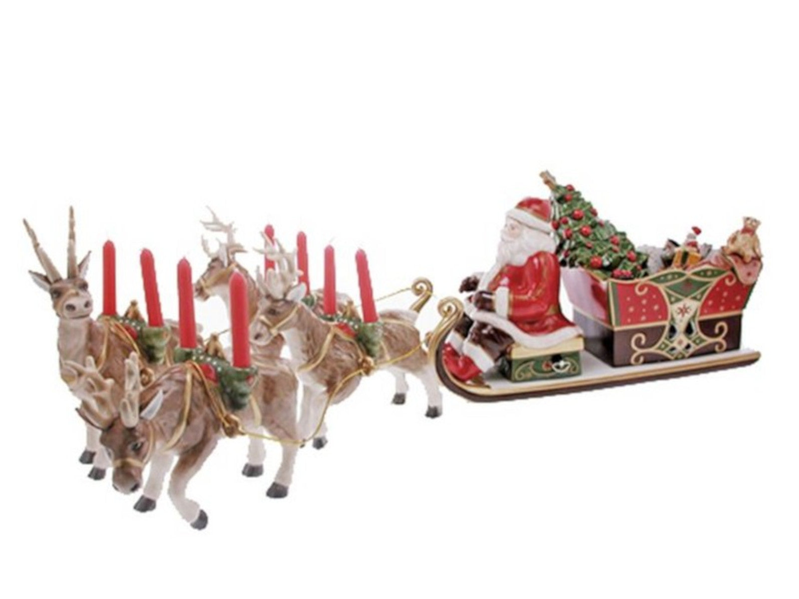 Villeroy & Boch Christmas Toys Memory Santa's Schlittenfahrt 22 cm Freisteller 1