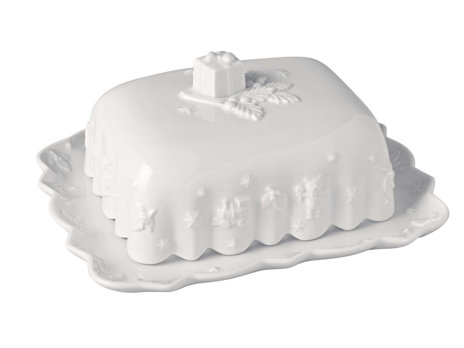 Villeroy & Boch Toy's Delight Royal Classic Butterdose weiß 19cm - Produktbild 1