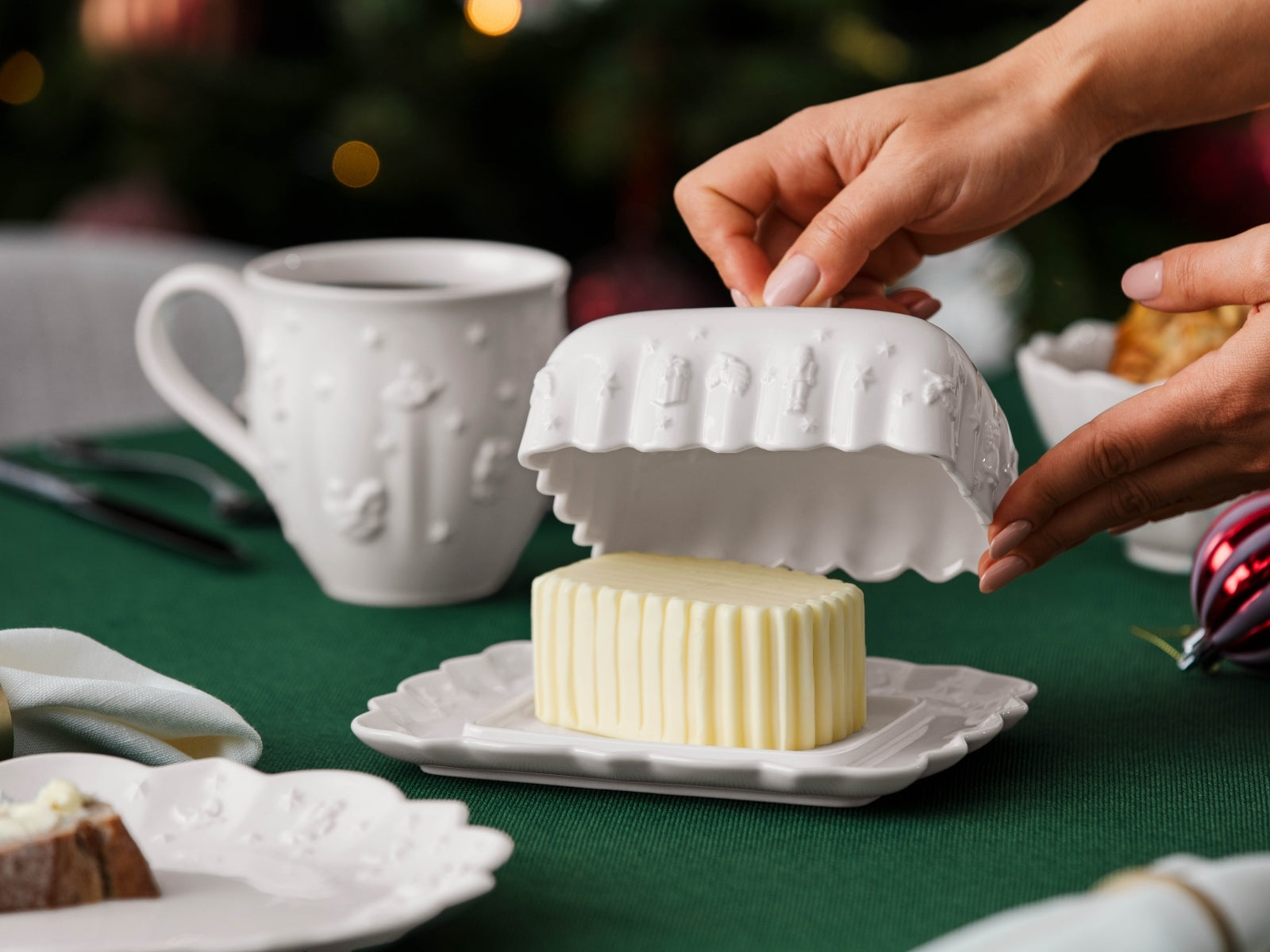 Villeroy & Boch Toy's Delight Royal Classic Butterdose weiß 19cm - Produktbild 2