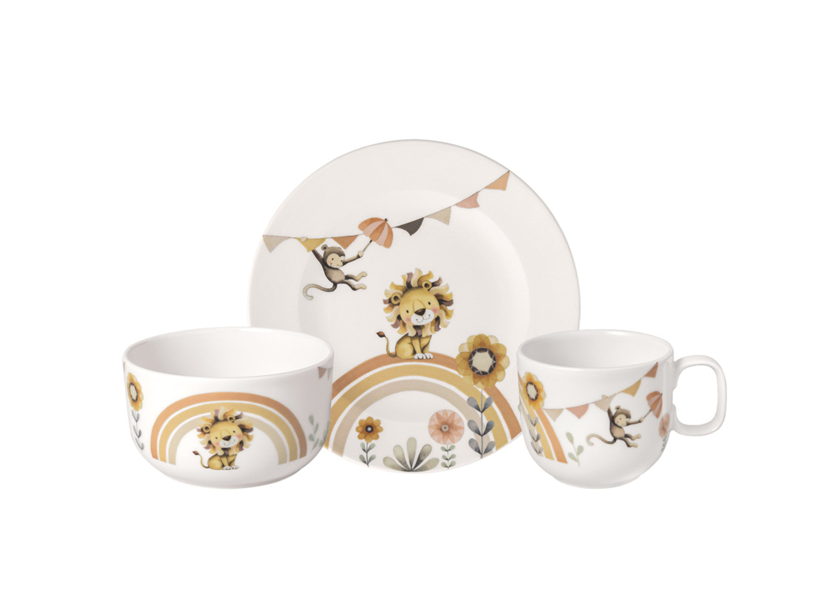 Villeroy & Boch Roar like a Lion Kindergeschirrset 3tlg Freisteller 1