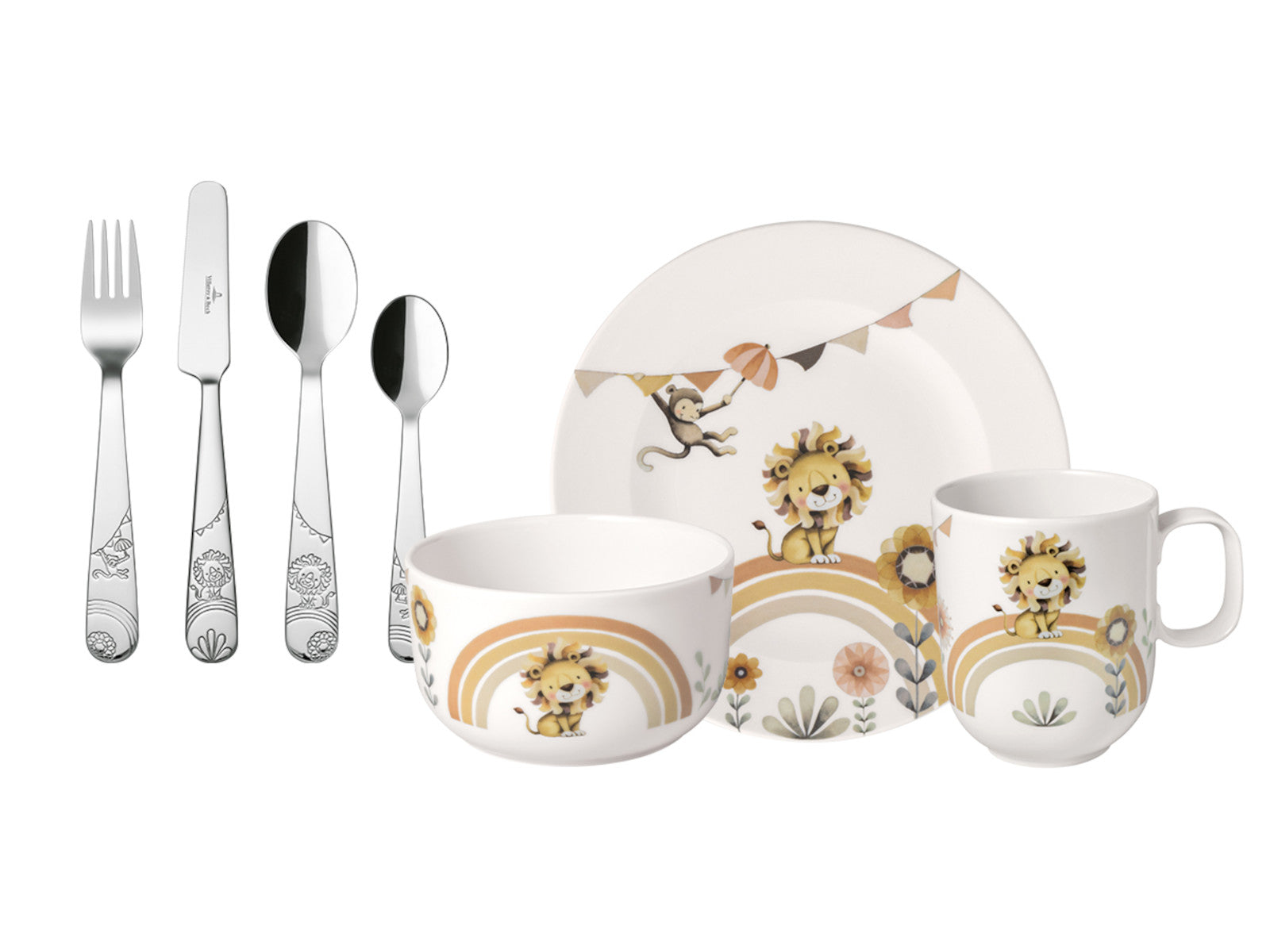 Villeroy & Boch Roar like a Lion Kindergeschirrset 7tlg Freisteller 1