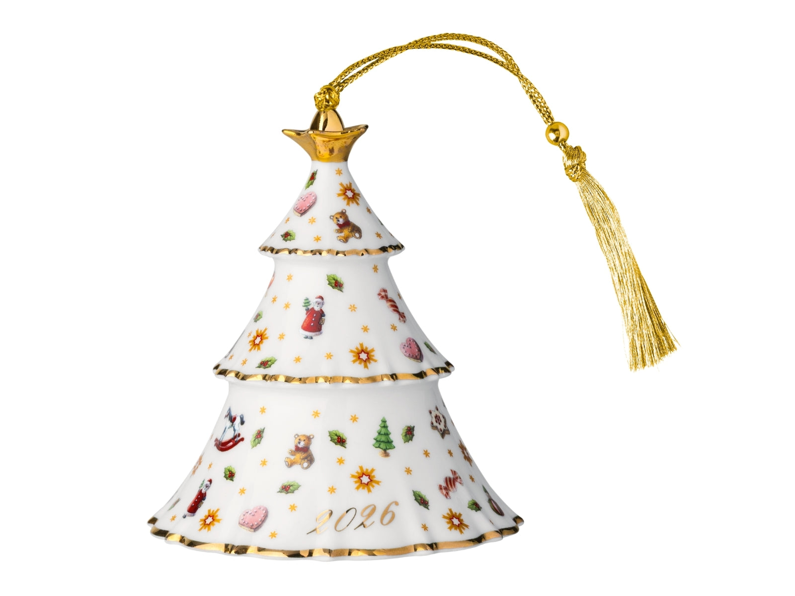 Villeroy & Boch Christmas Classics Ornament Weihnachtsbaum 2026 - Produktbild 1
