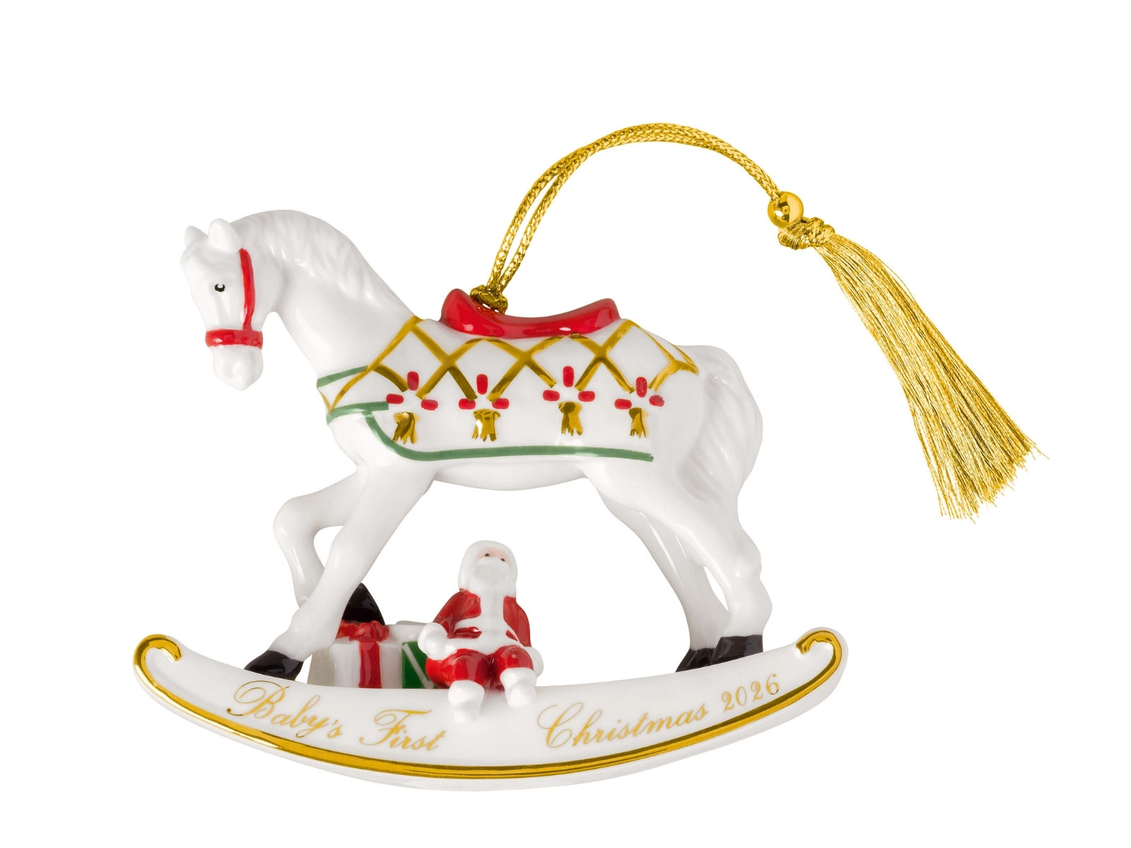 Villeroy & Boch Christmas Classics Ornament Schaukelpferd 2026 - Produktbild 3