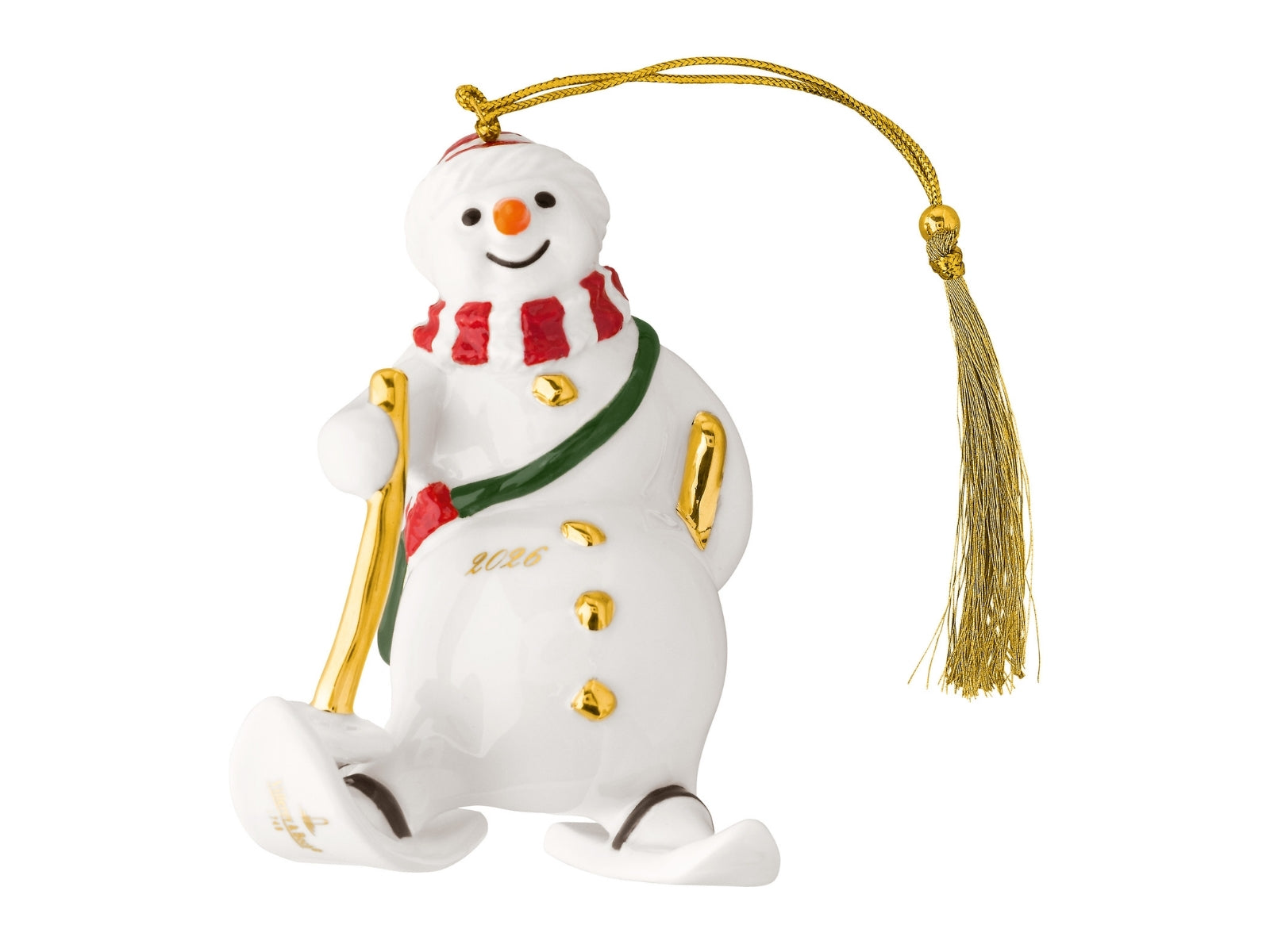 Villeroy & Boch Christmas Classics Ornament Schneemann 2026 - Produktbild 1