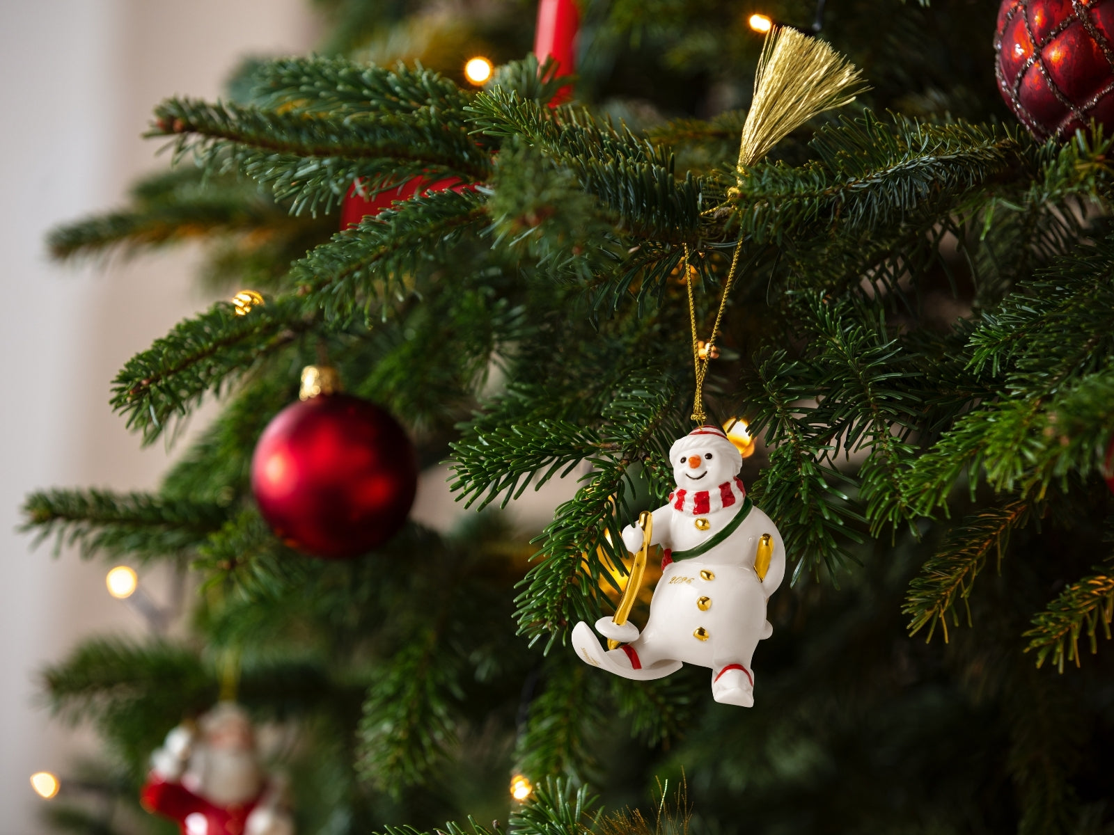 Villeroy & Boch Christmas Classics Ornament Schneemann 2026 - Produktbild 7