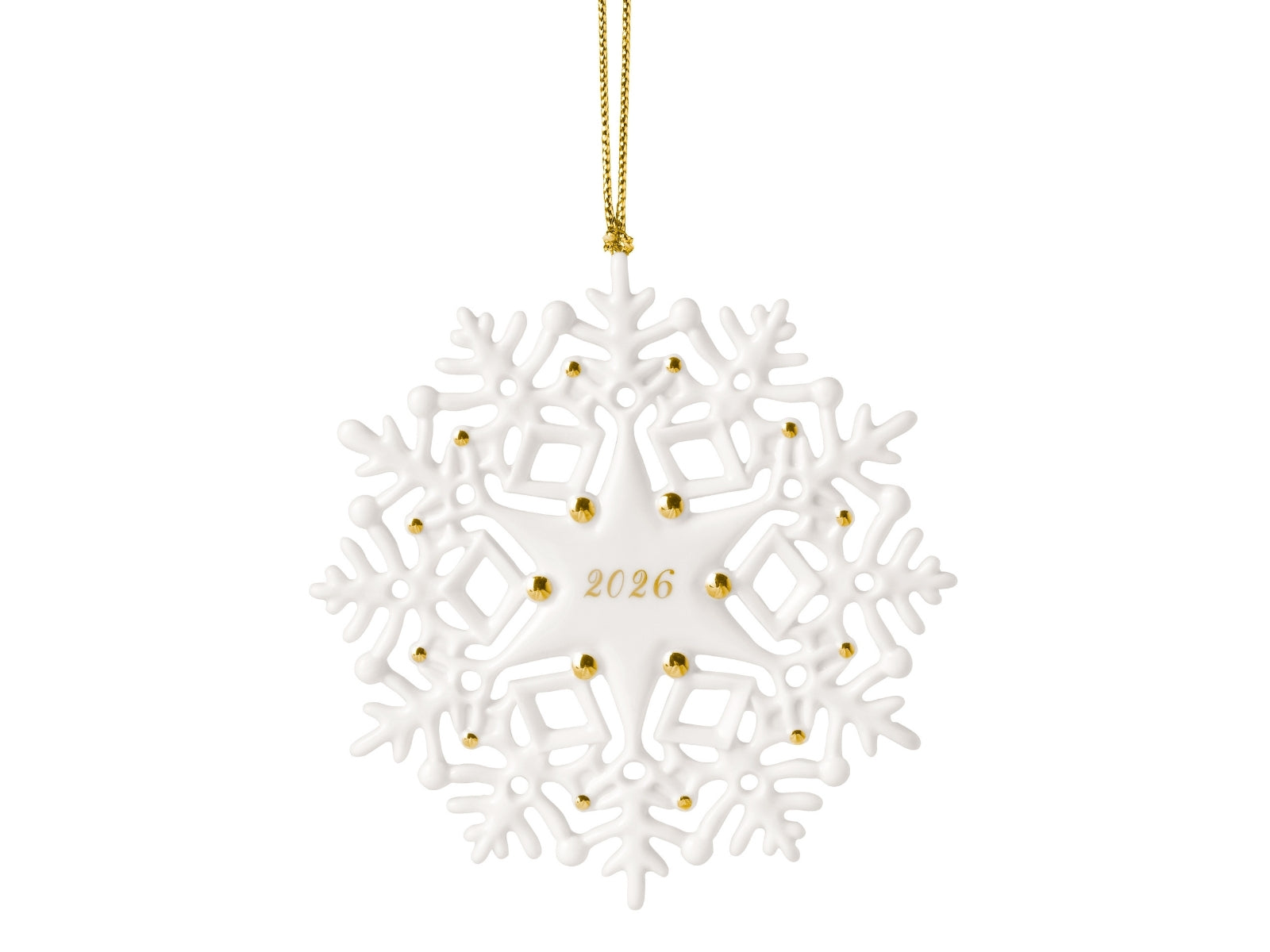 Villeroy & Boch Christmas Classics Ornament Schneeflocke 2026 - Produktbild 2