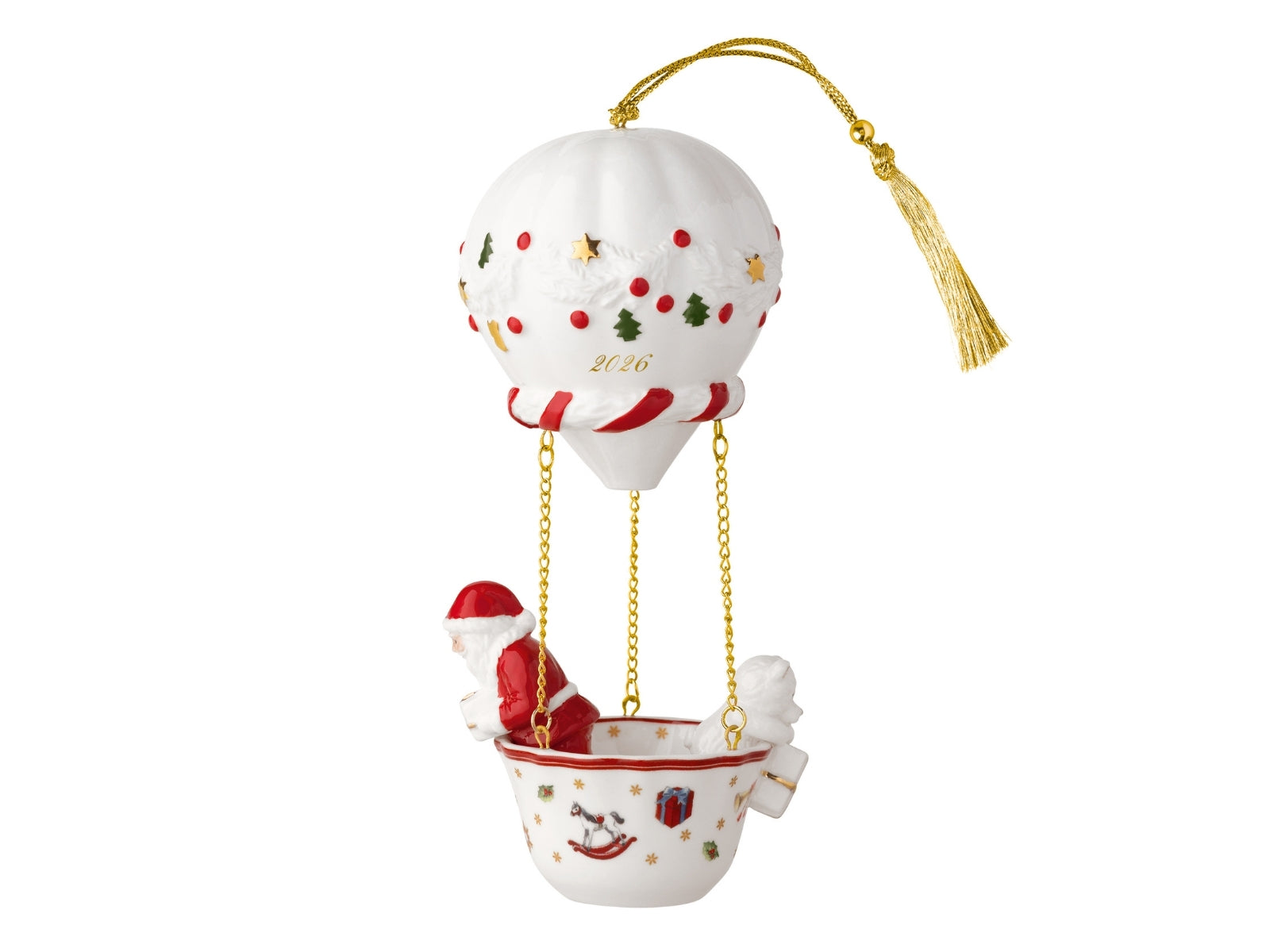 Villeroy & Boch Christmas Classics Ornament Heißluftballon 2026 - Produktbild 1