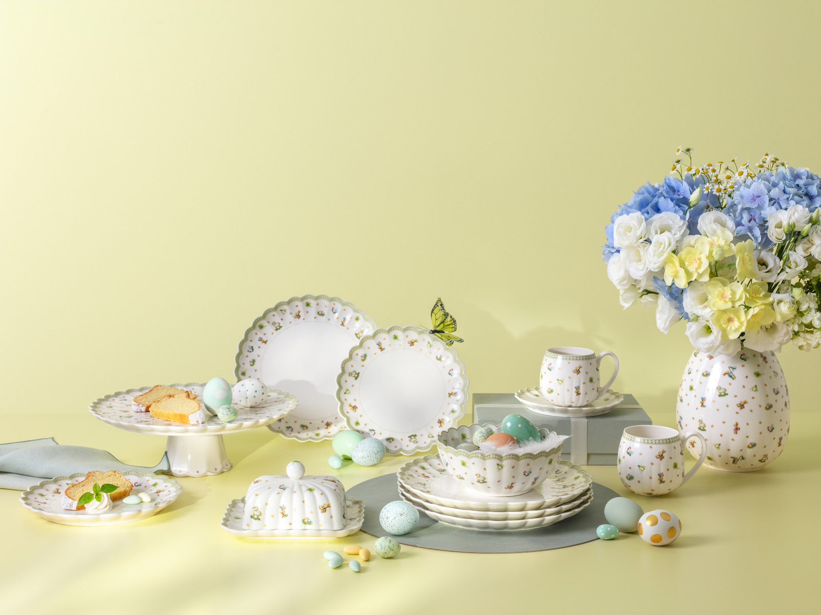 Villeroy & Boch Easter Delight Henkelbecher-Untertasse 17,5cm - Produktbild 5