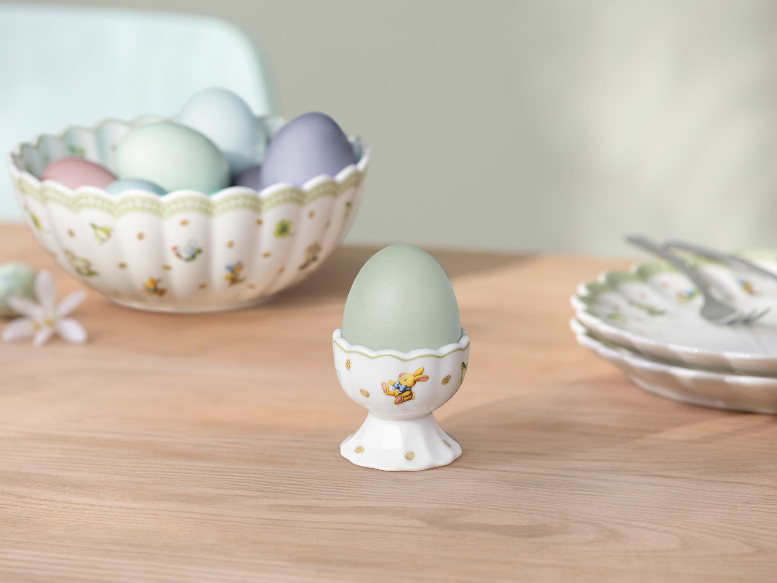 Villeroy & Boch Easter Delight Eierbecher 4,5cm Set6 Lifestyle 2