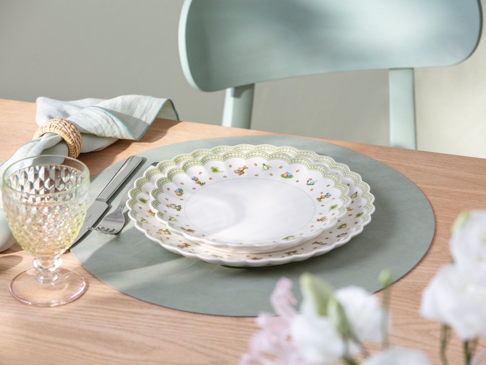 Villeroy & Boch Easter Delight Frühstücksteller 22cm Set6 Lifestyle 3