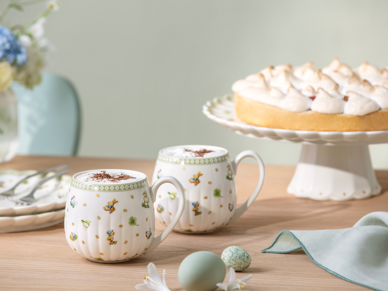 Villeroy & Boch Easter Delight Henkelbecher Set 2tlg Lifestyle 2