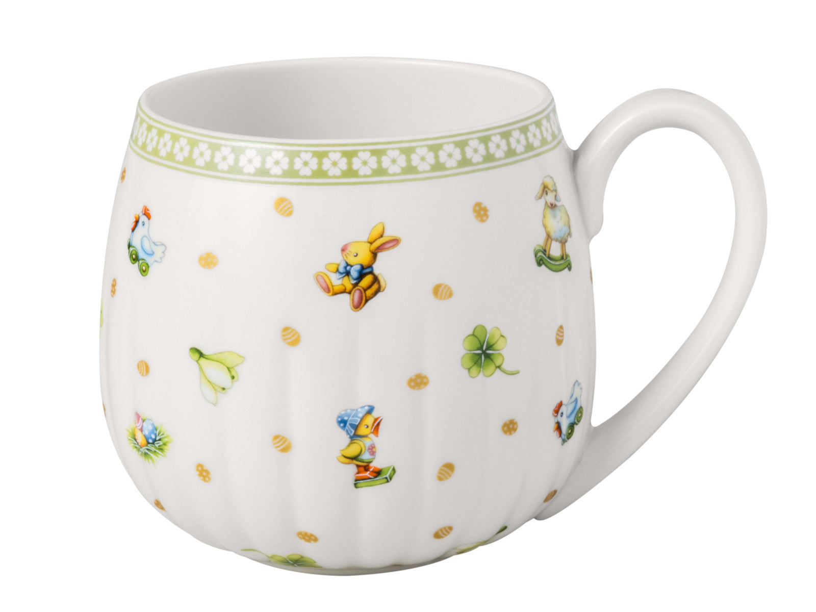 Villeroy & Boch Easter Delight Henkelbecher mit Untertasse 2tlg Set6 Freisteller 2