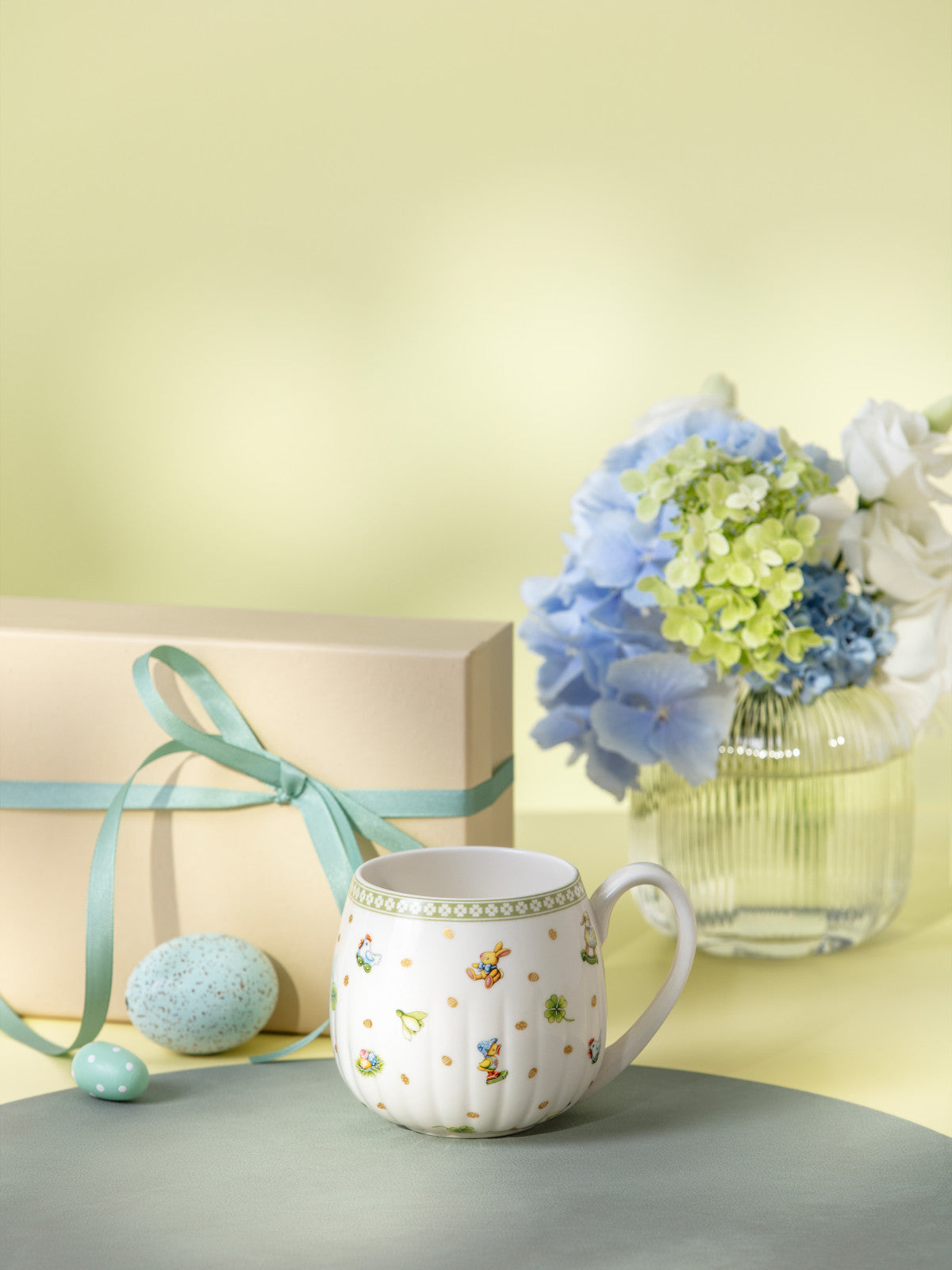 Villeroy & Boch Easter Delight Henkelbecher mit Untertasse 2tlg Set6 - Produktbild 9