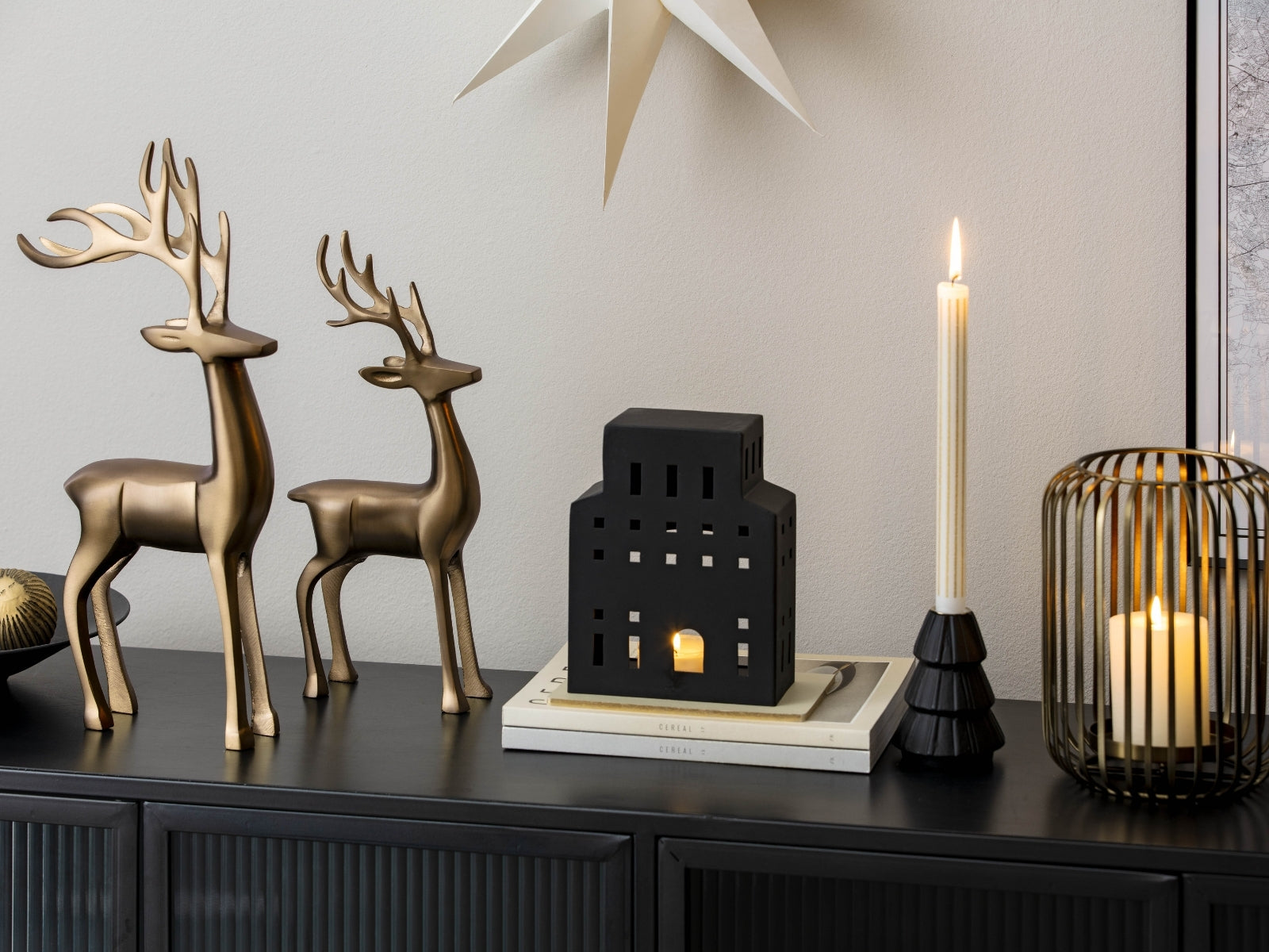 Villeroy & Boch Christmas Chic Kerzenständer Baum schwarz 10,5cm - Produktbild 5