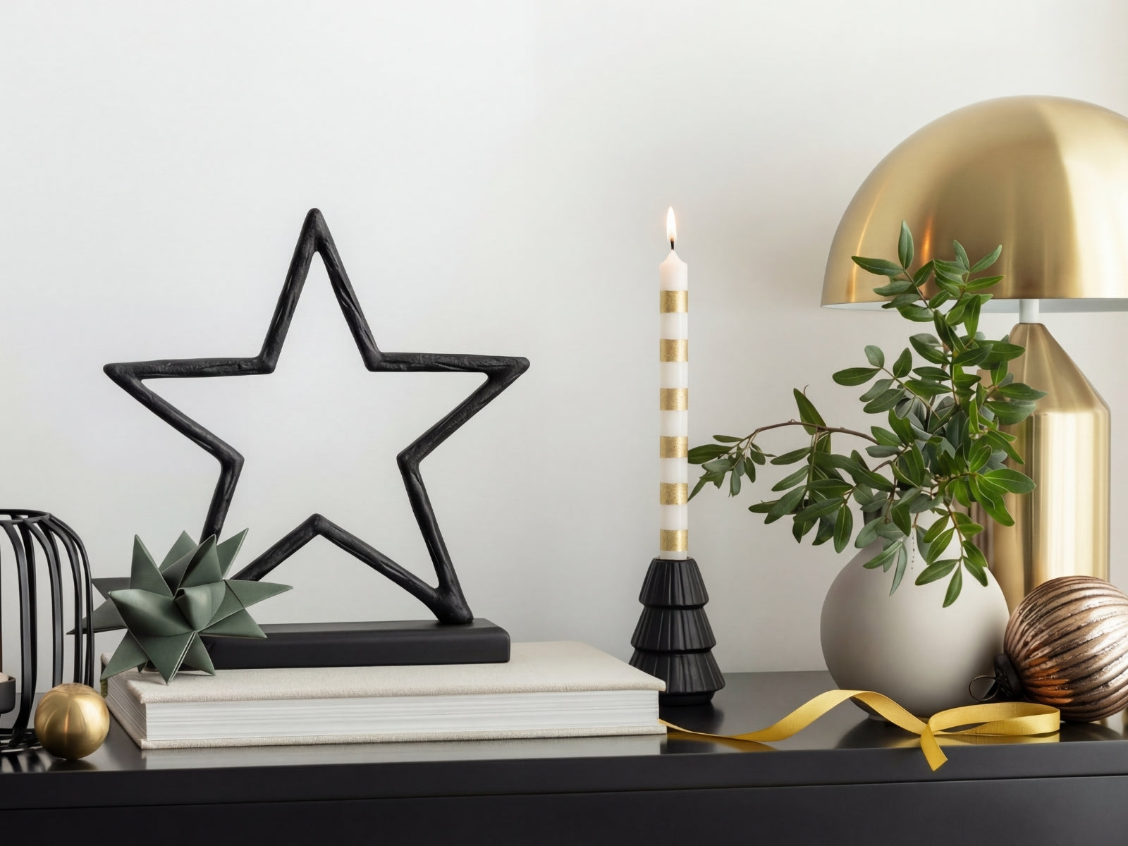 Villeroy & Boch Christmas Chic Kerzenständer Baum schwarz 10,5cm - Produktbild 3