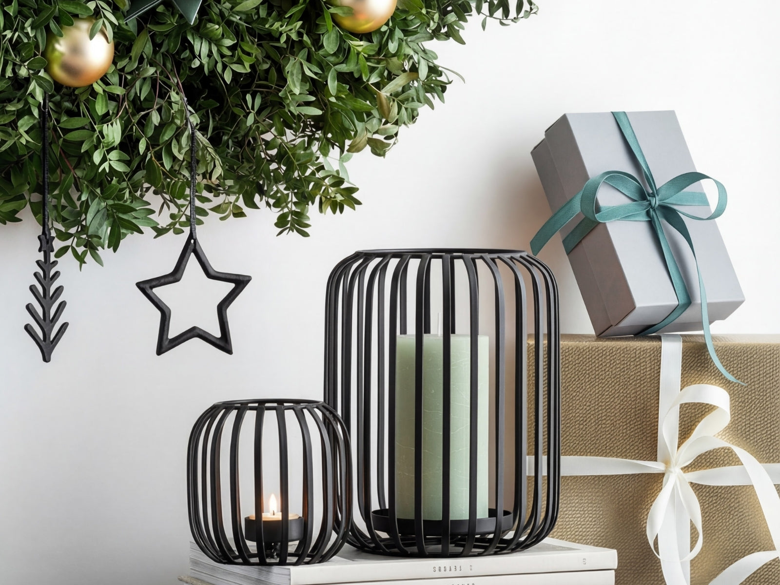 Villeroy & Boch Christmas Chic Windlicht schwarz 22,5cm - Produktbild 5