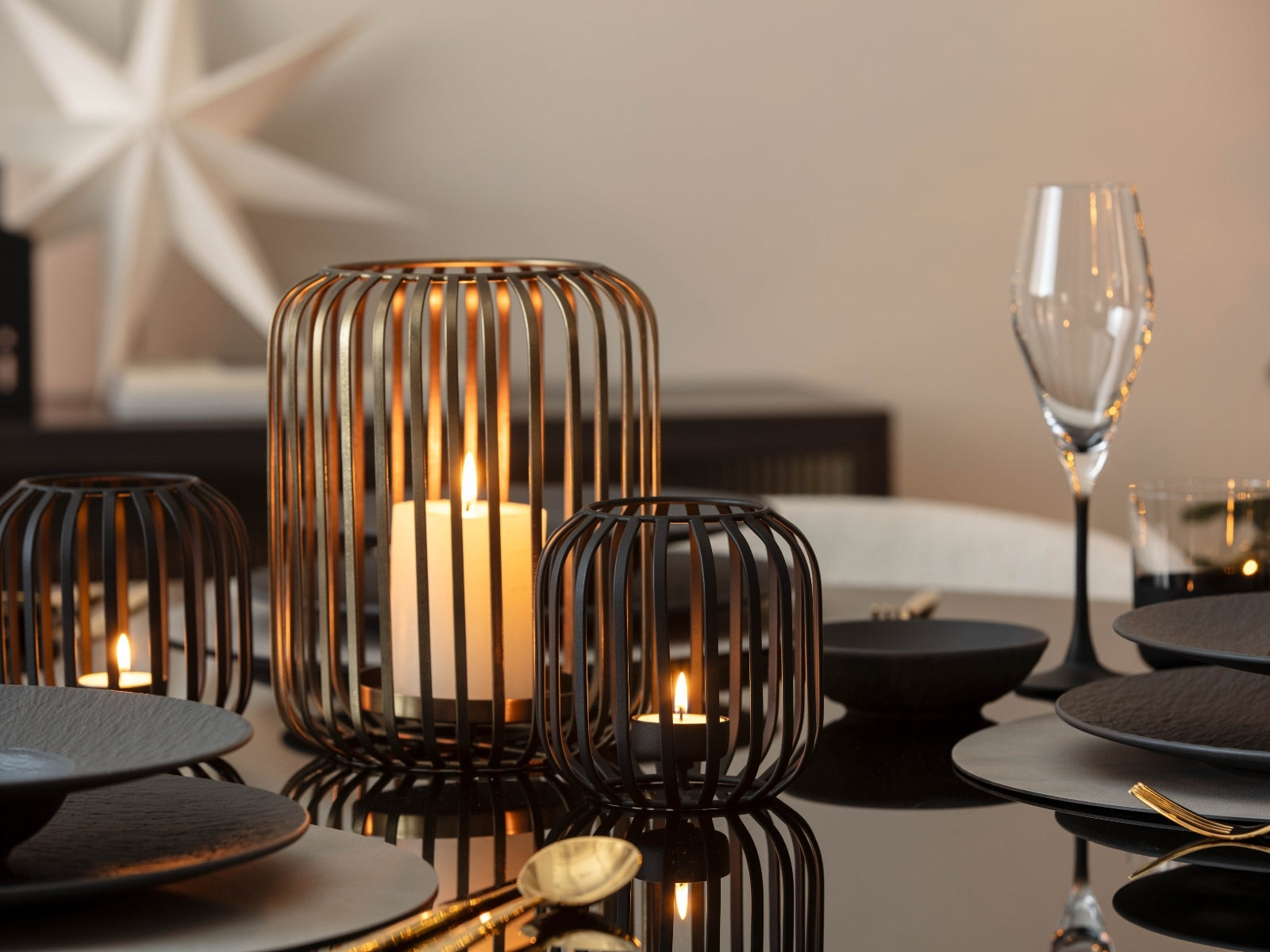 Villeroy & Boch Christmas Chic Windlicht gold 22,5cm - Produktbild 7