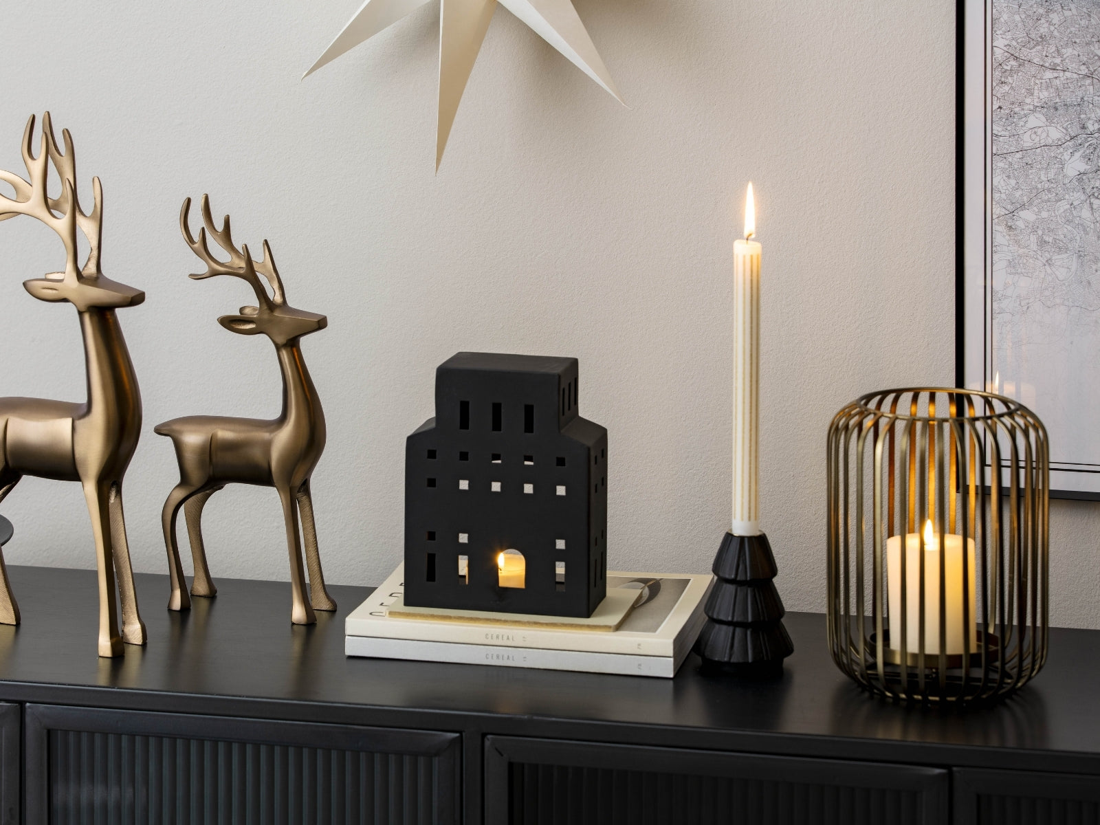 Villeroy & Boch Christmas Chic Windlicht gold 22,5cm - Produktbild 3