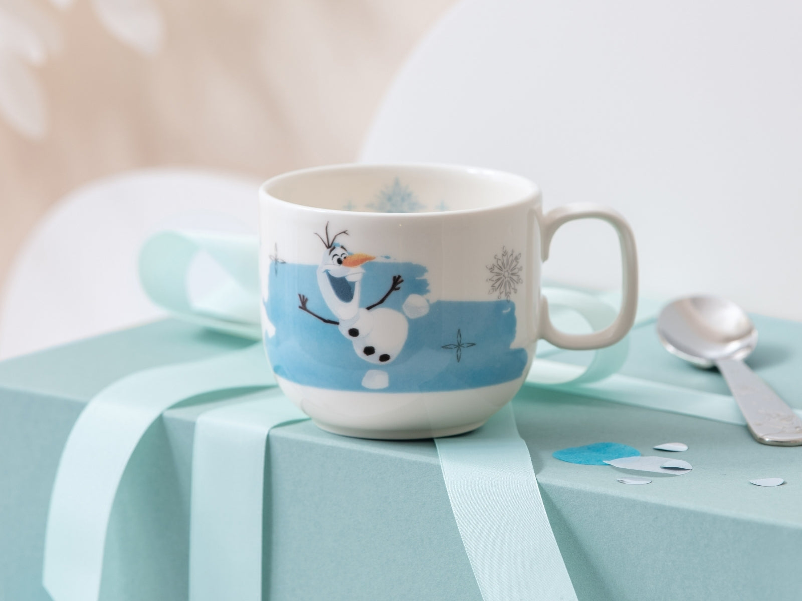 Villeroy & Boch Disney Frozen Kinderbecher mit Henkel klein weiß 0,17l - Produktbild 5