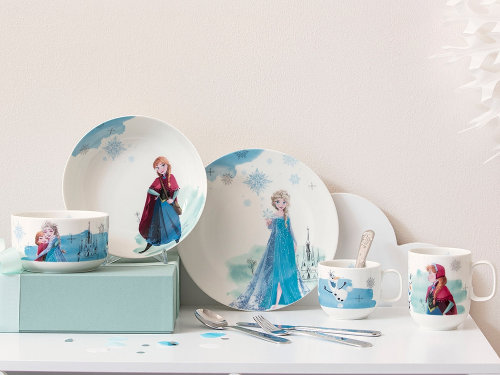 Villeroy & Boch Disney Frozen Kinderbecher mit Henkel klein weiß 0,17l - Produktbild 4