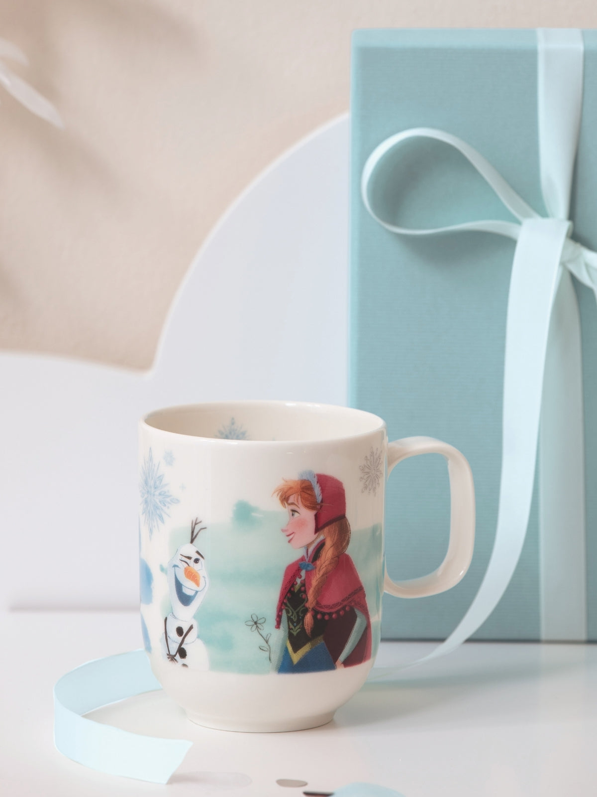 Villeroy & Boch Disney Frozen Kinderbecher mit Henkel groß weiß 0,28l - Produktbild 5