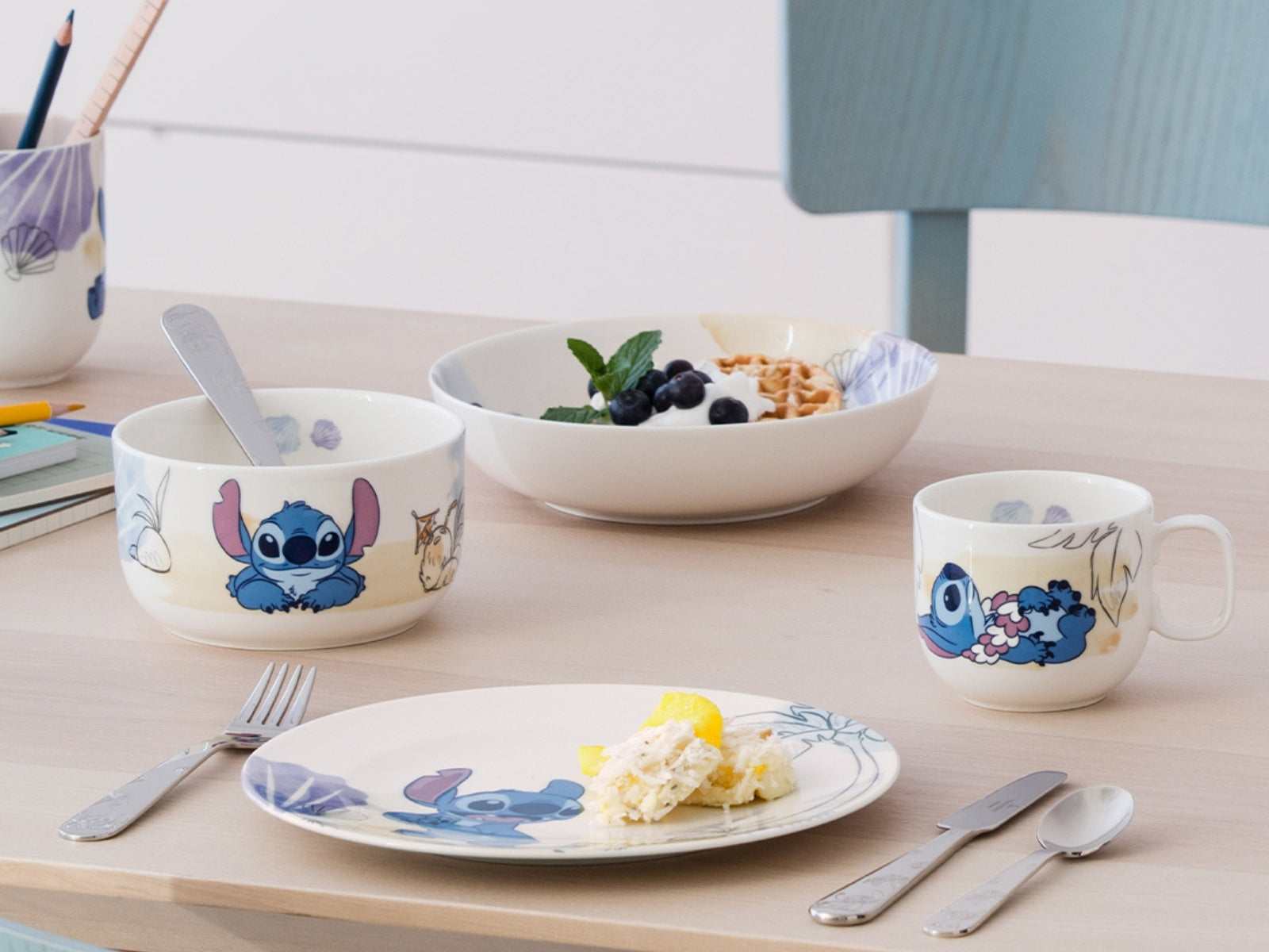 Villeroy & Boch Disney Stitch Kinder-Müslischale weiß 12,5cm - Produktbild 7