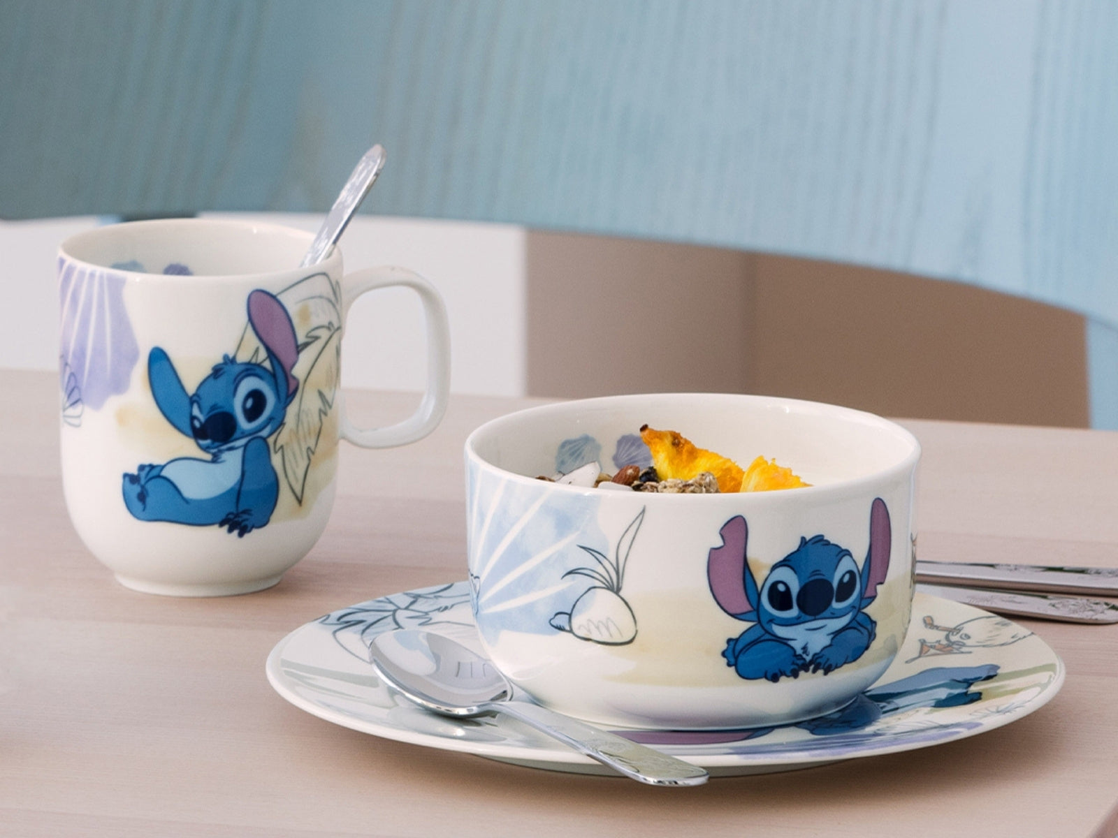 Villeroy & Boch Disney Stitch Kinder-Müslischale weiß 12,5cm - Produktbild 6