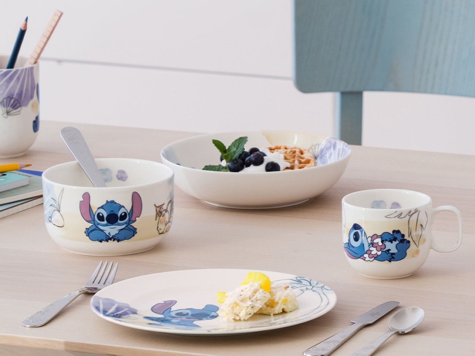 Villeroy & Boch Disney Stitch Kinder-Suppenteller weiß 18,5cm - Produktbild 3
