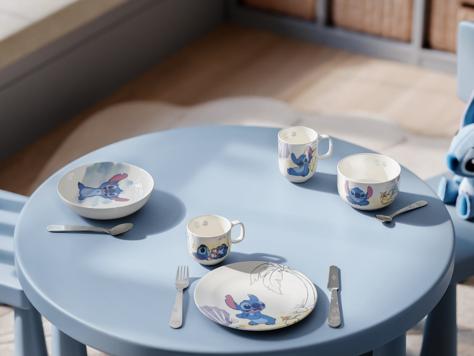 Villeroy & Boch Disney Stitch Kinder-Suppenteller weiß 18,5cm - Produktbild 2