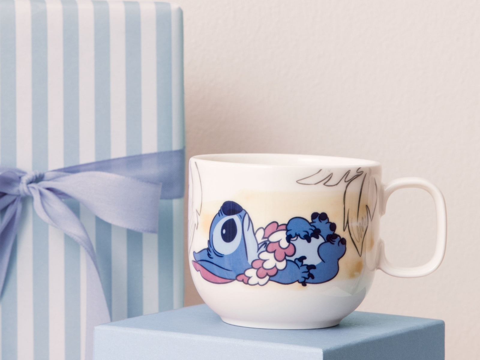 Villeroy & Boch Disney Stitch Kinderbecher mit Henkel klein weiß 0,17l - Produktbild 3