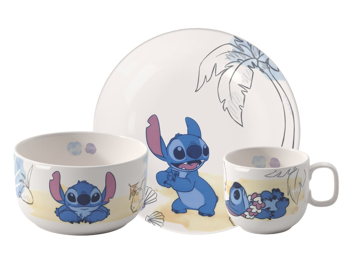 Villeroy & Boch Disney Stitch Kindergeschirr Set 3tlg – Tischideen & Ambiente