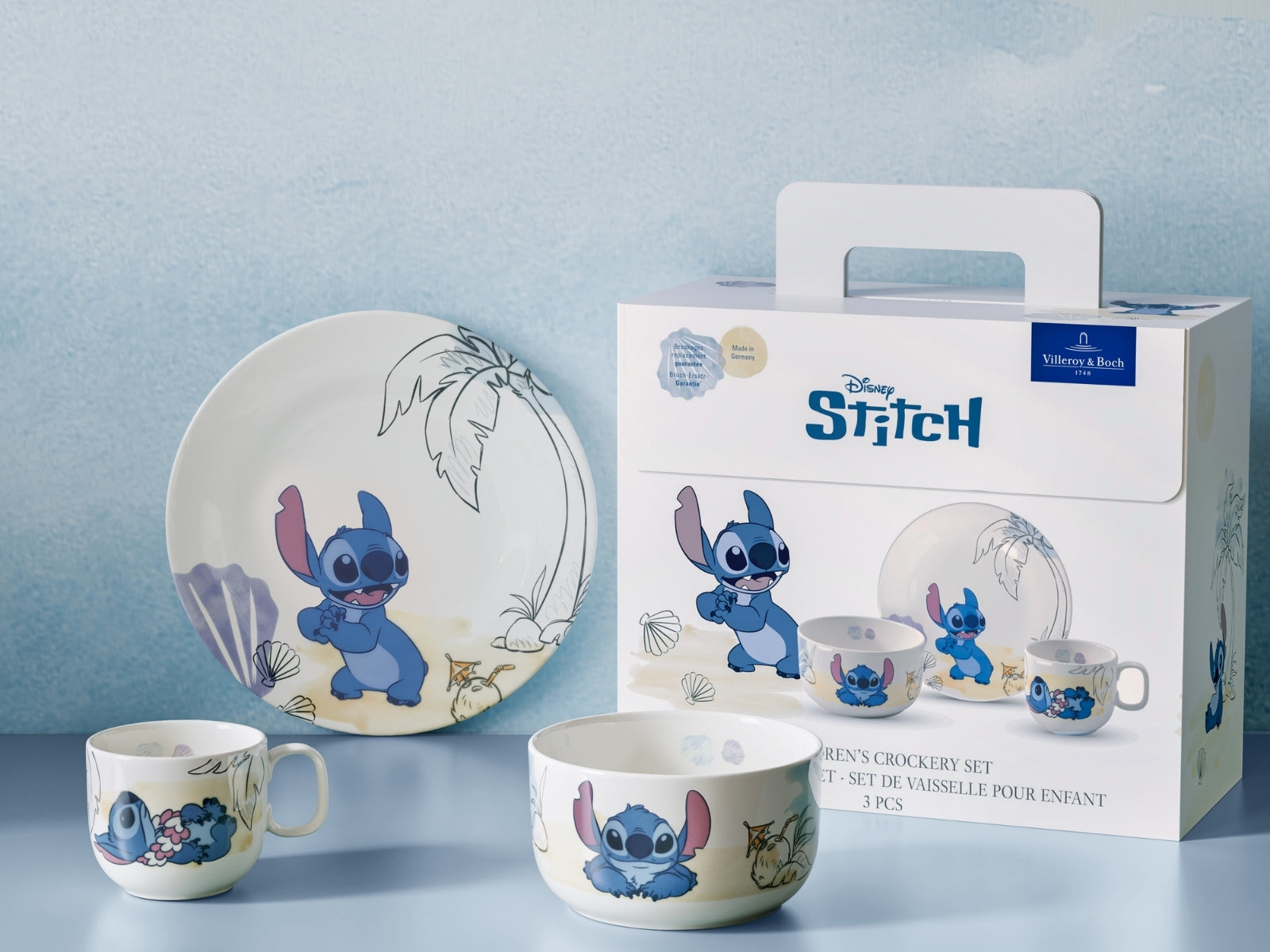 Villeroy & Boch Disney Stitch Kindergeschirr Set 3tlg - Produktbild 4